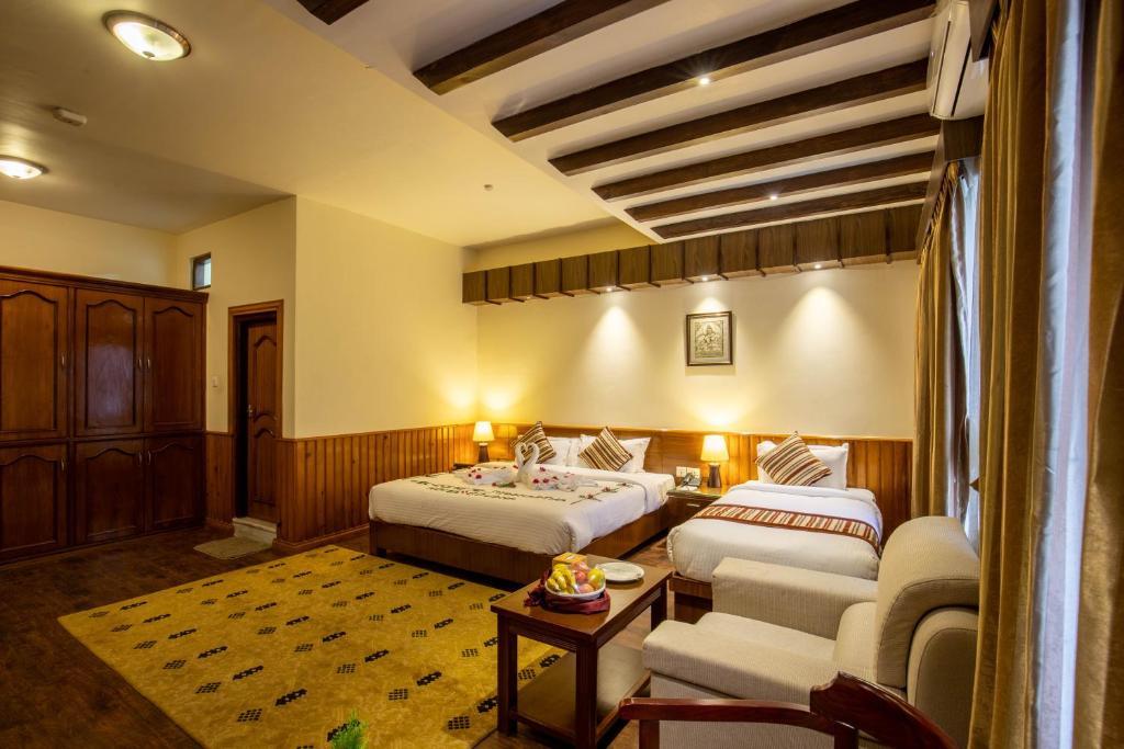 Siddhartha Boutique Hotel, Boudha Katmandu Eksteriør bilde